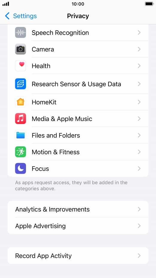 Press Record App Activity.