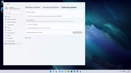 Click the fields next to the required updates.