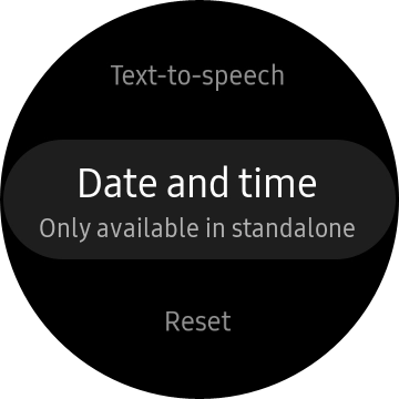 Press Date and time.