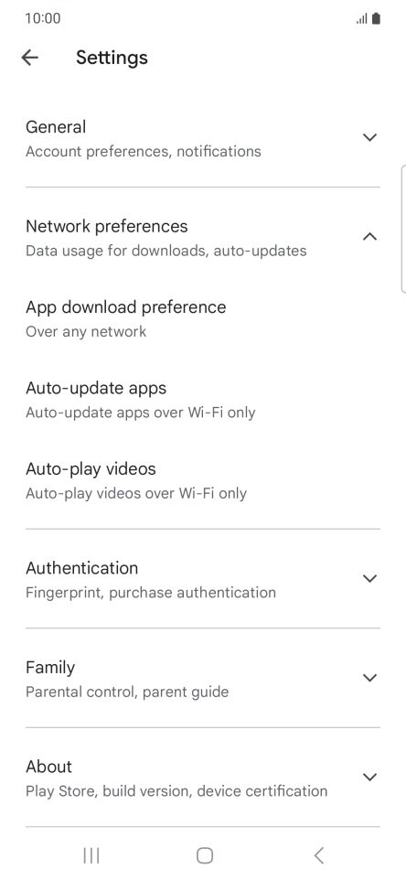 Press Auto-update apps.