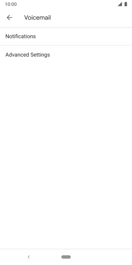 Press Advanced Settings.