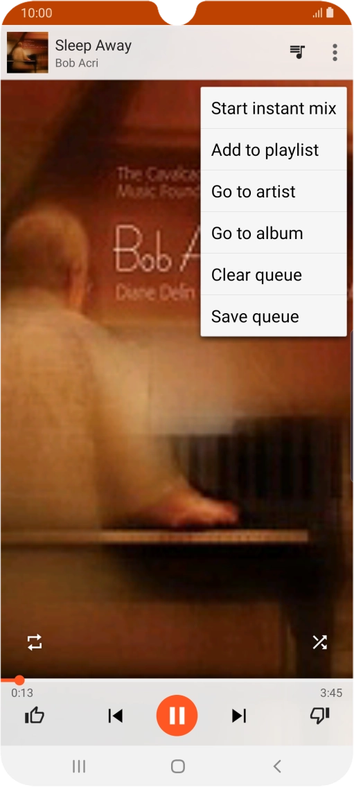 Press Add to playlist.