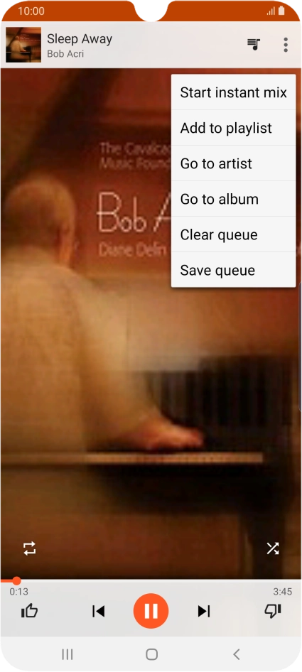 Press Add to playlist.