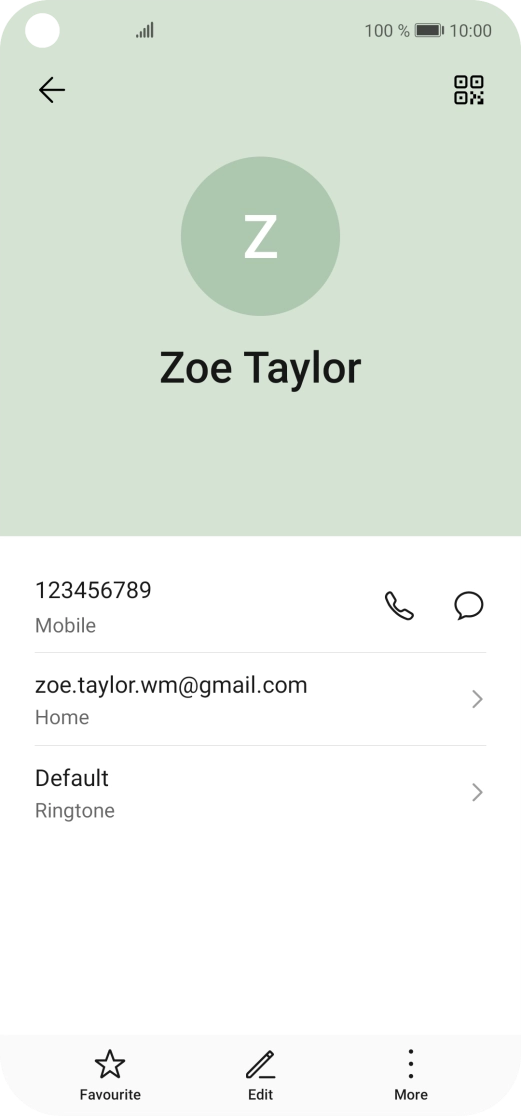 Press the required number.