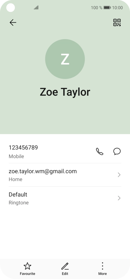 Press the required number.