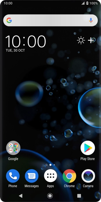 When the battery charging icon is displayed, the battery is charging.