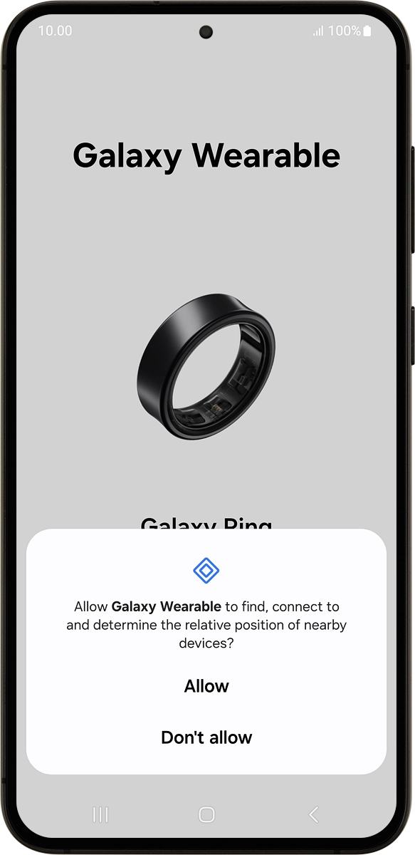 On your phone: Press Allow.