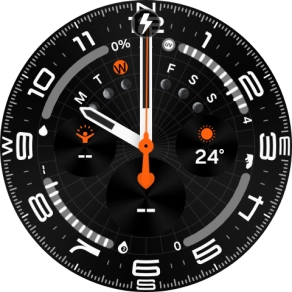 When the battery charging icon is displayed, charging is in progress.