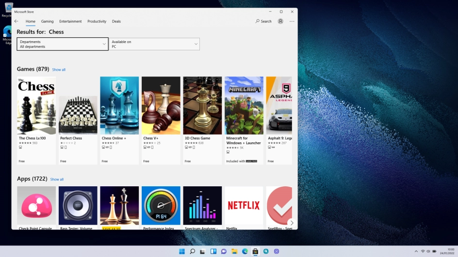 Click the required app.