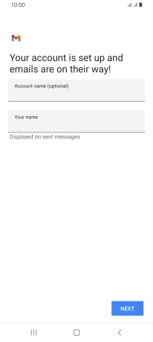 Press the field below 