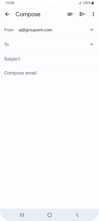 Press the field next to 