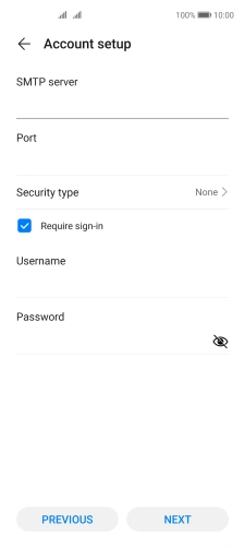 Press the field below 