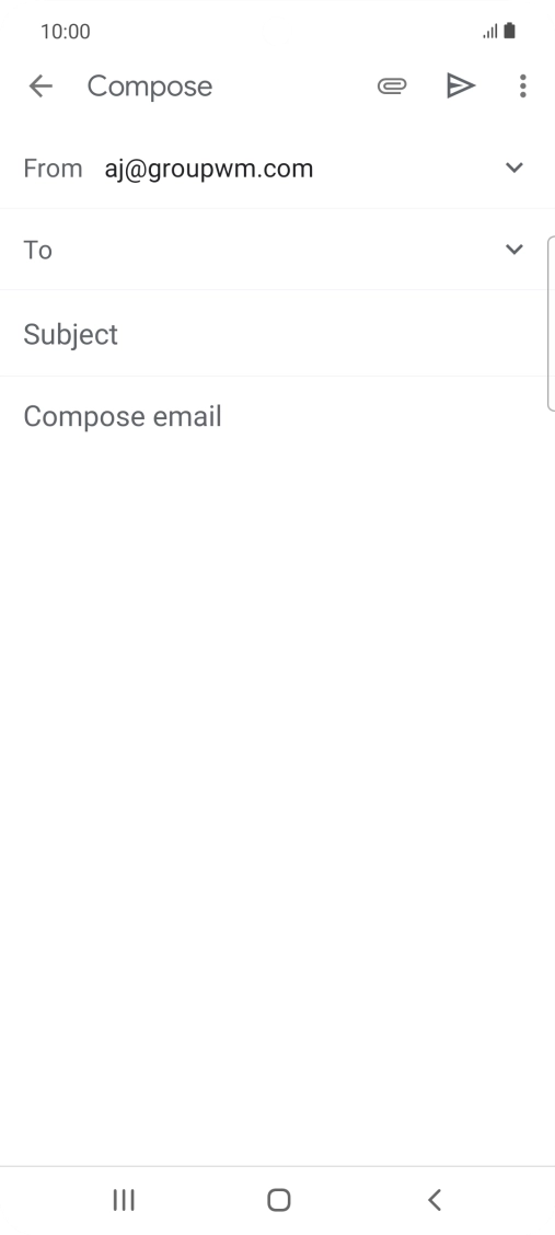 Press the field next to 