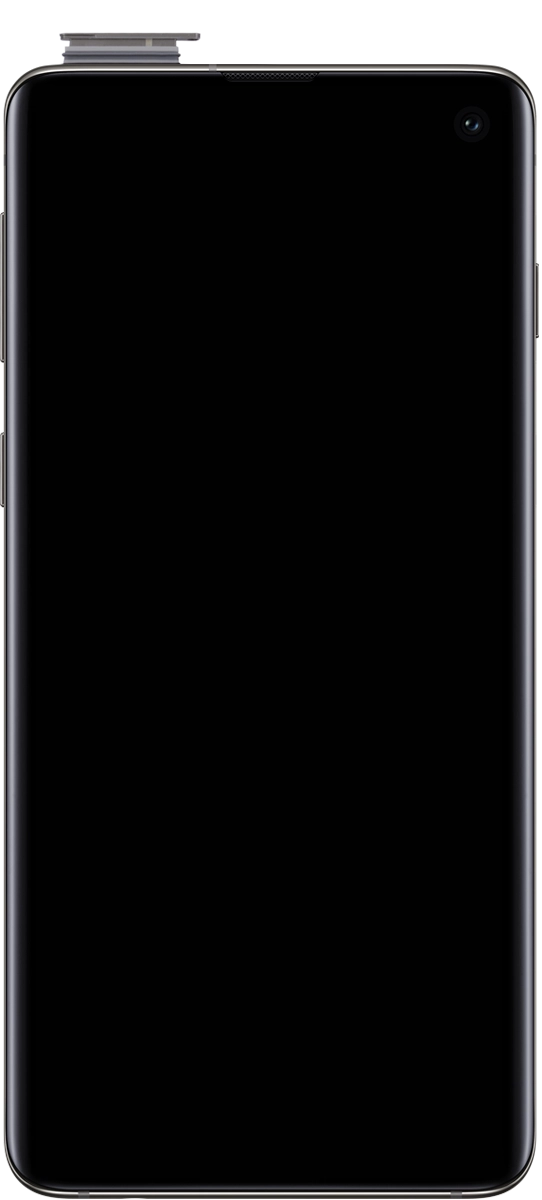 Remove the card holder from your phone.