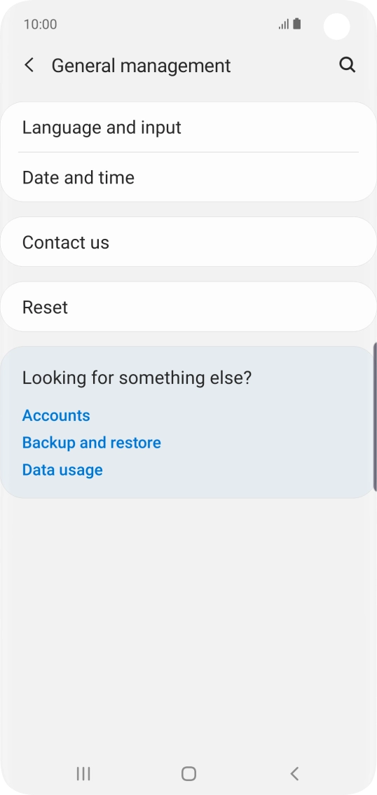 Press Date and time.