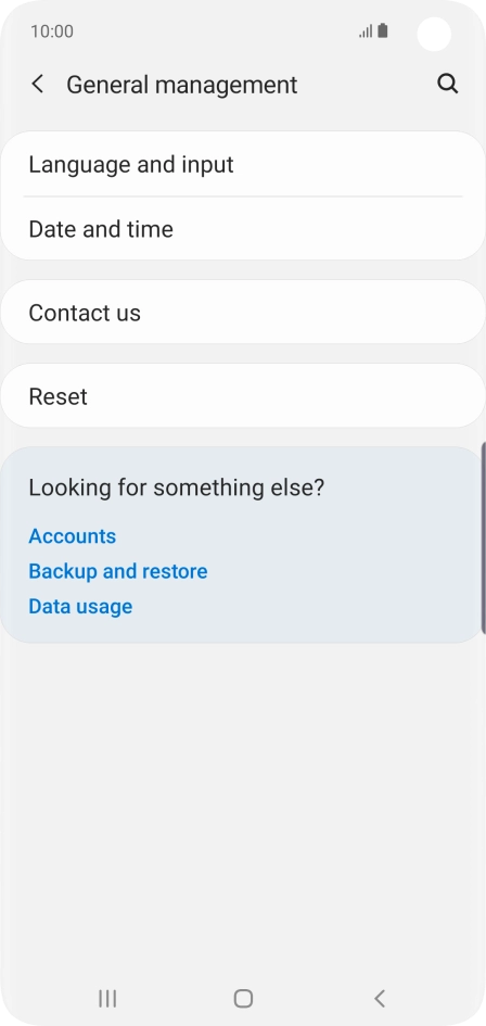 Press Date and time.