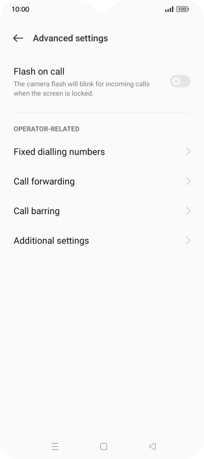 Press Fixed dialling numbers.