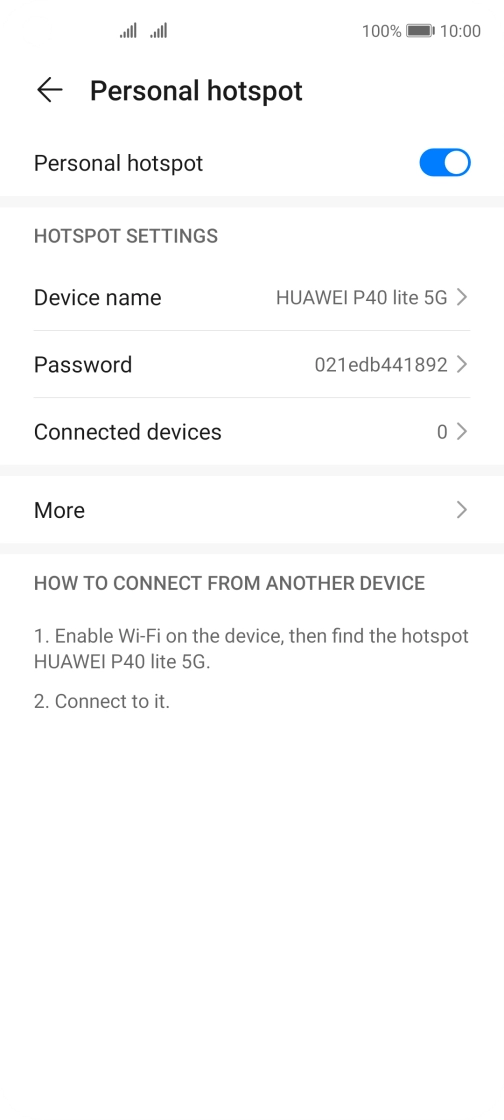 Slide your finger upwards starting from the bottom of the screen to return to the home screen.