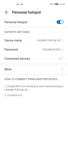Slide your finger upwards starting from the bottom of the screen to return to the home screen.