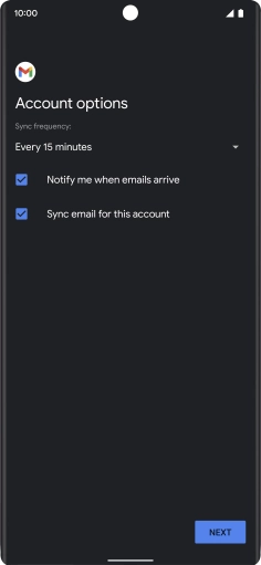 Press the drop down list below 