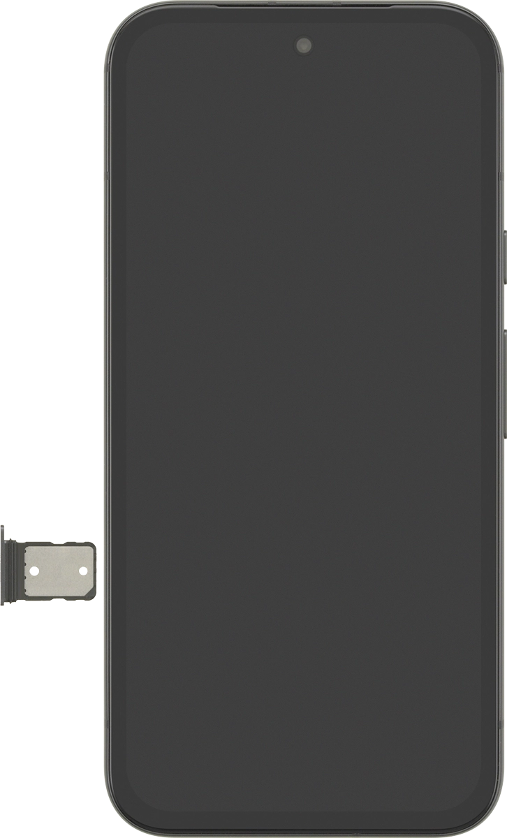 Turn your SIM so the angled corner of the SIM matches the angled corner of the SIM holder.