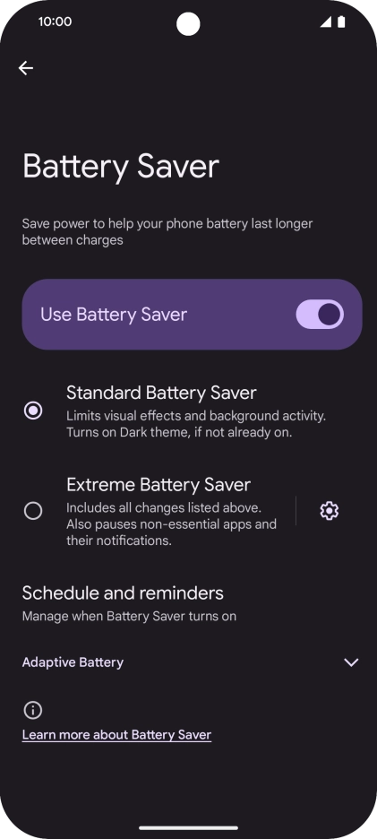 Slide your finger upwards starting from the bottom of the screen to return to the home screen.