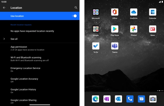 Press App permission.