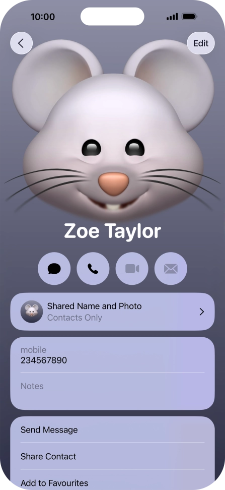 Slide your finger upwards starting from the bottom of the screen to return to the home screen.