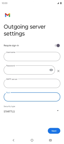 Press the drop down list below 