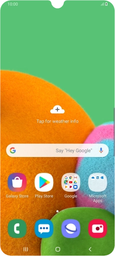 When the battery charging icon is displayed, charging is in progress.