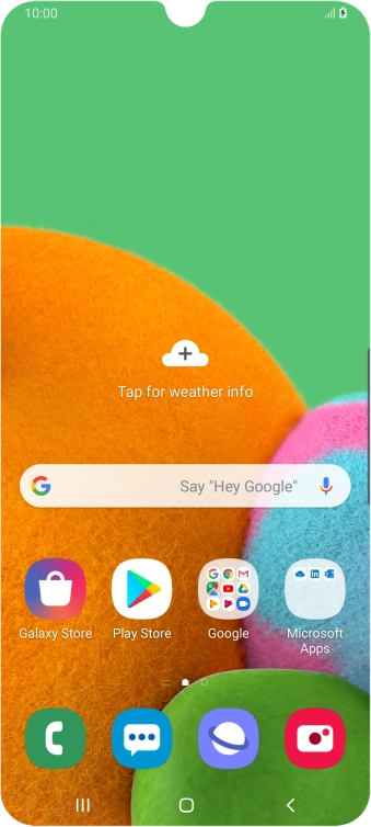 When the battery charging icon is displayed, charging is in progress.