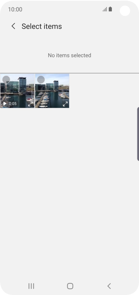 Press the required picture.