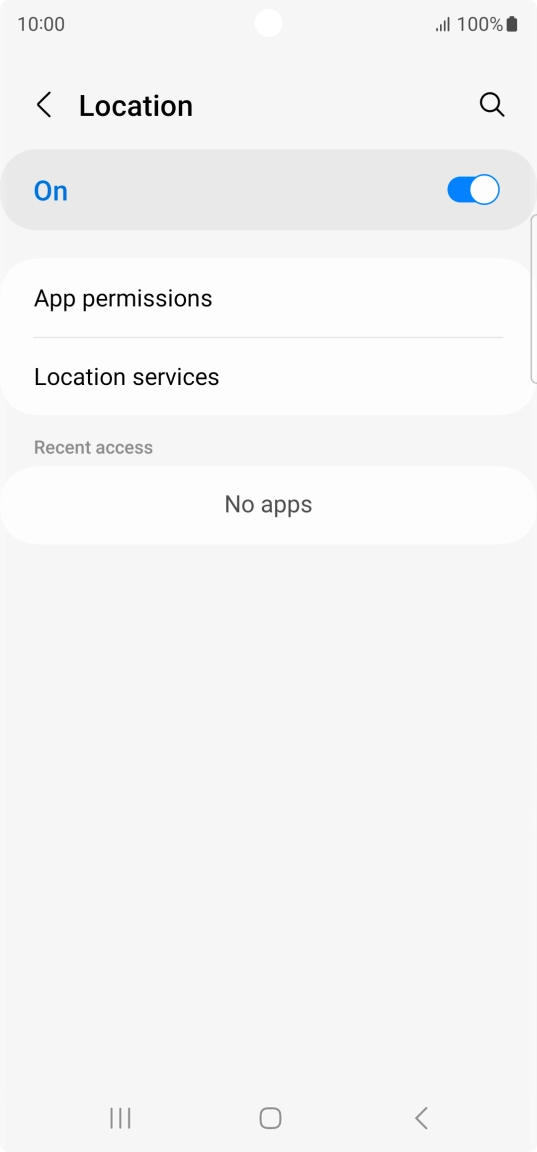 Press App permissions.