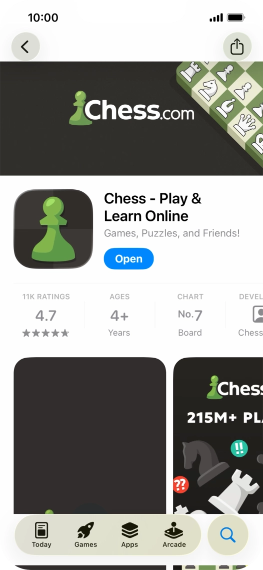 Slide your finger upwards starting from the bottom of the screen to return to the home screen.