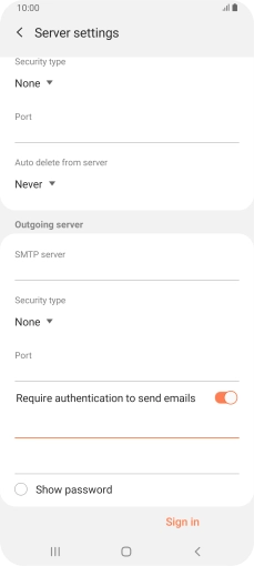 Press the second field below 