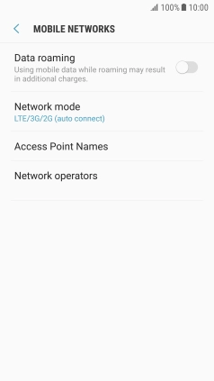 Press Access Point Names.