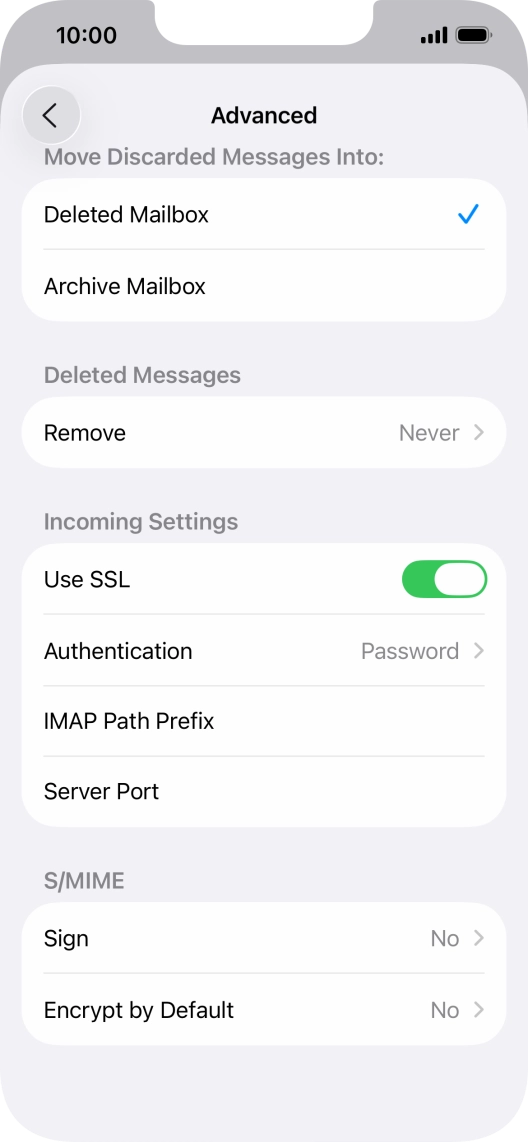 Press Authentication.