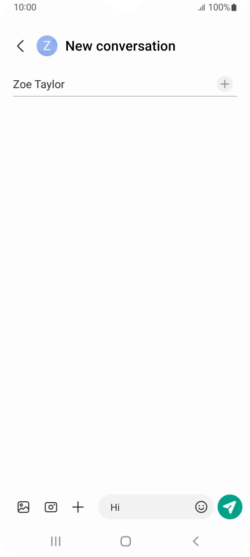 Press the picture icon.