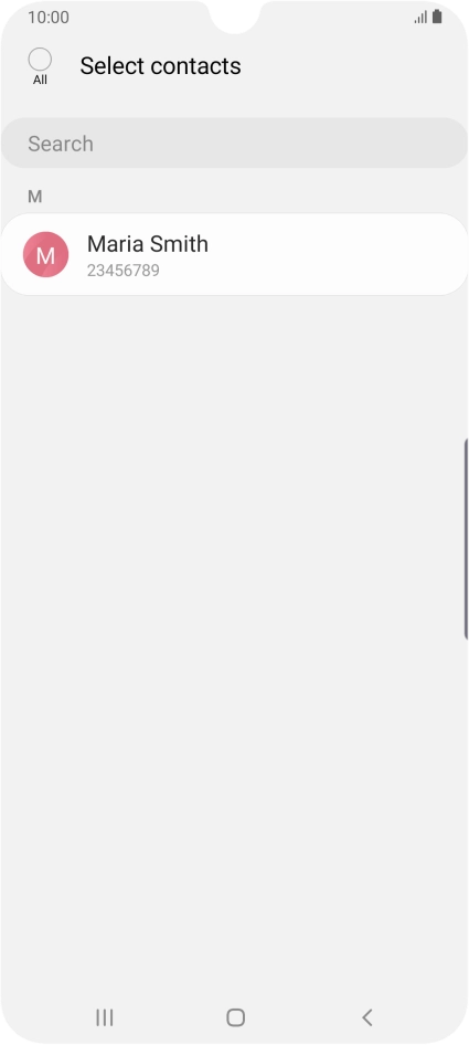 Press the field above 