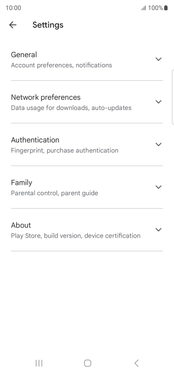 Press Network preferences.