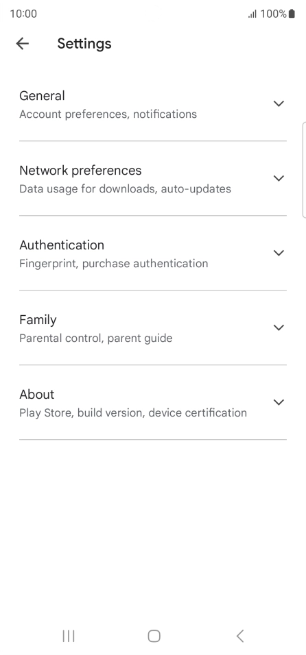 Press Network preferences.