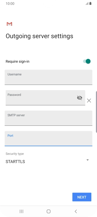 Press the drop down list below 