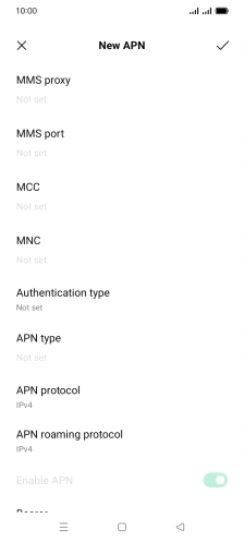 Press the field below 