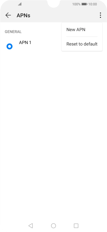 Press New APN.