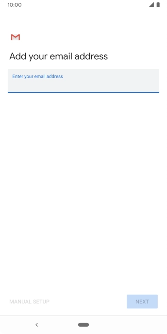 Press the field below 