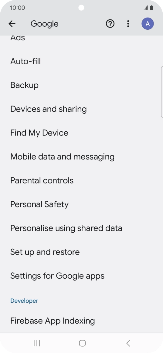 Press Find My Device.