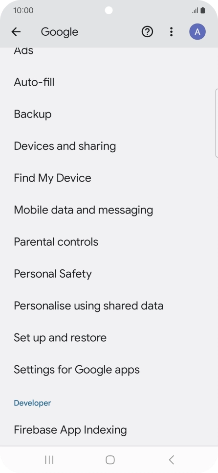 Press Find My Device.