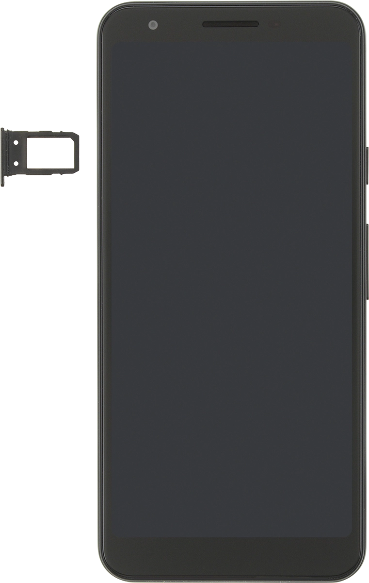 Turn your SIM so the angled corner of the SIM matches the angled corner of the SIM holder.