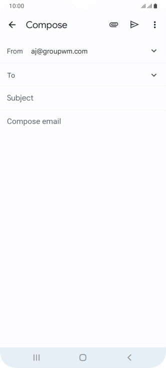 Press the field next to 