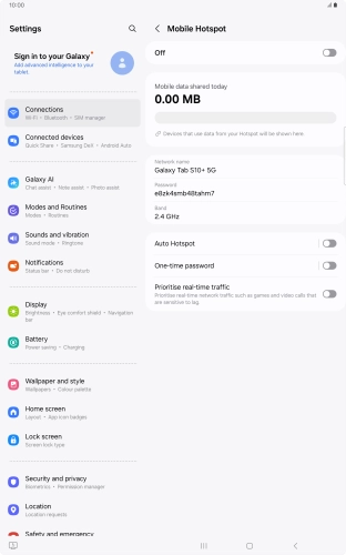 Press the field below 